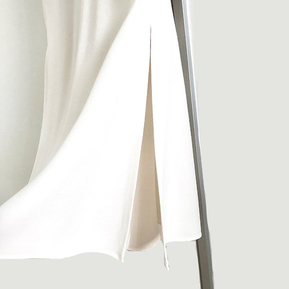 New Adam Lippes Strapless Crepe Bustier Top in Ivory - Picture 7 of 12